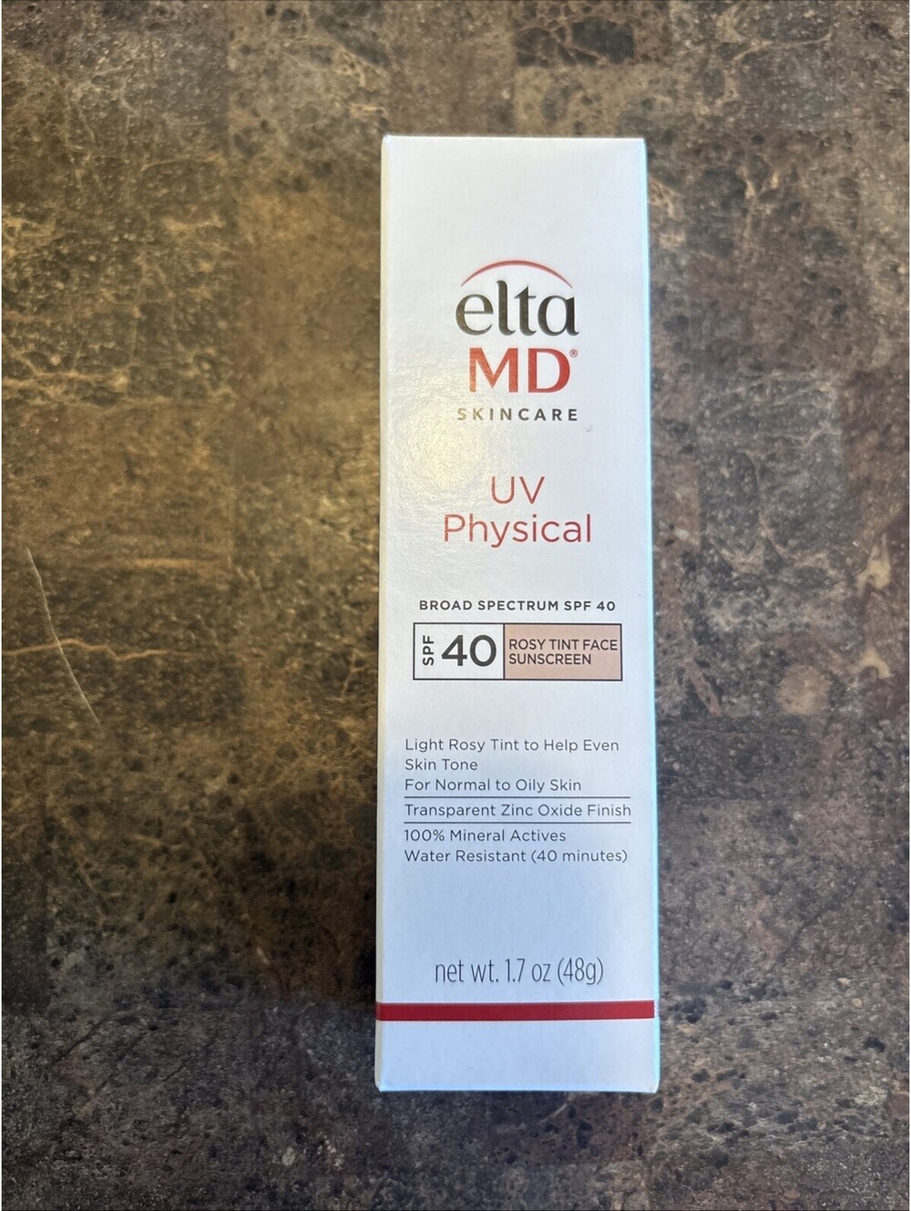 NEW Elta MD UV Physical Rosy Tint SPF 40 Sunscreen 48g 1.7oz